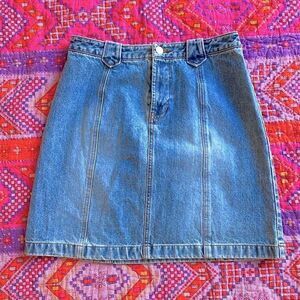 G.H. Bass Vintage Jean Skirt Y2K